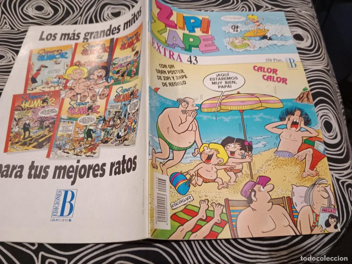 C&oacute;mics: ZIPI Y ZAPE EXTRA - N&ordm;43 - EDICIONES B 1994 CON POSTER - Foto 1