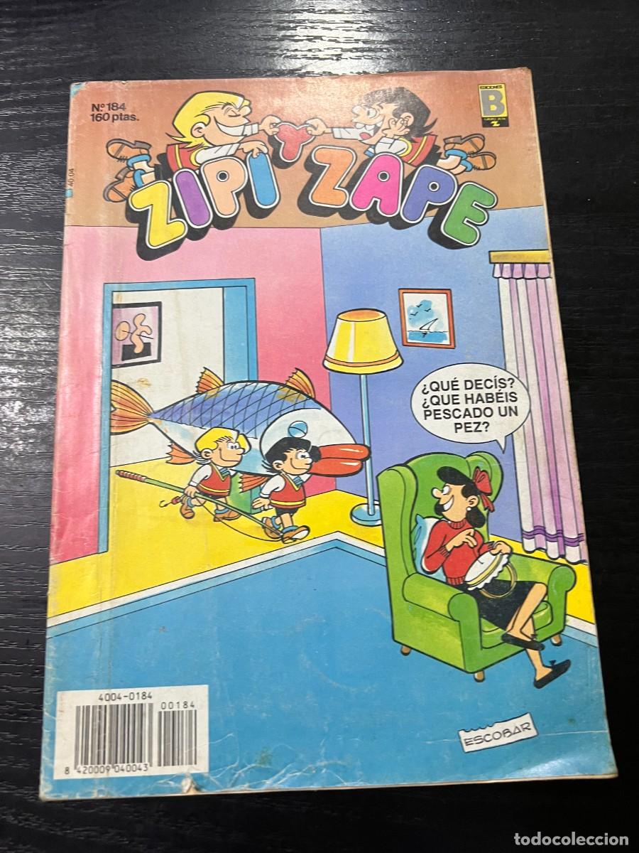 C&oacute;mics: ZIPI Y ZAPE. N&ordm; 184.- B&Iacute;PEDOS Y CUADR&Uacute;PEDOS. EDICIONES B - Foto 1