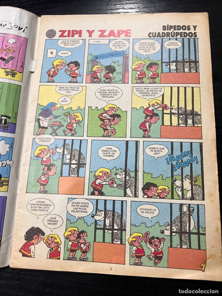 C&oacute;mics: ZIPI Y ZAPE. N&ordm; 184.- B&Iacute;PEDOS Y CUADR&Uacute;PEDOS. EDICIONES B - Foto 2