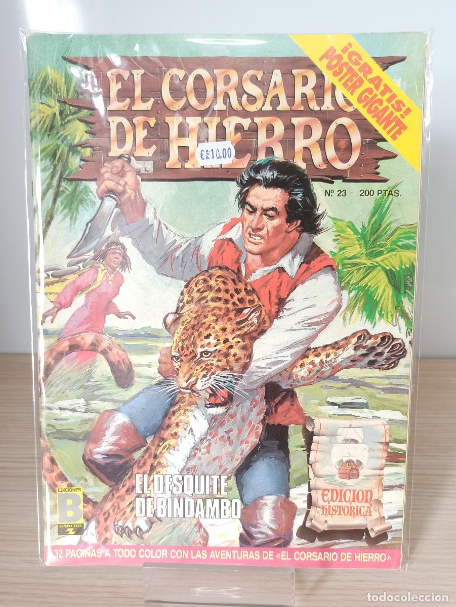 C&oacute;mics: EL CORSARIO DE HIERRO &rdquo;El desquite de Bindambo&rdquo; ( Ed. B) N&ordm; 23 - Foto 1