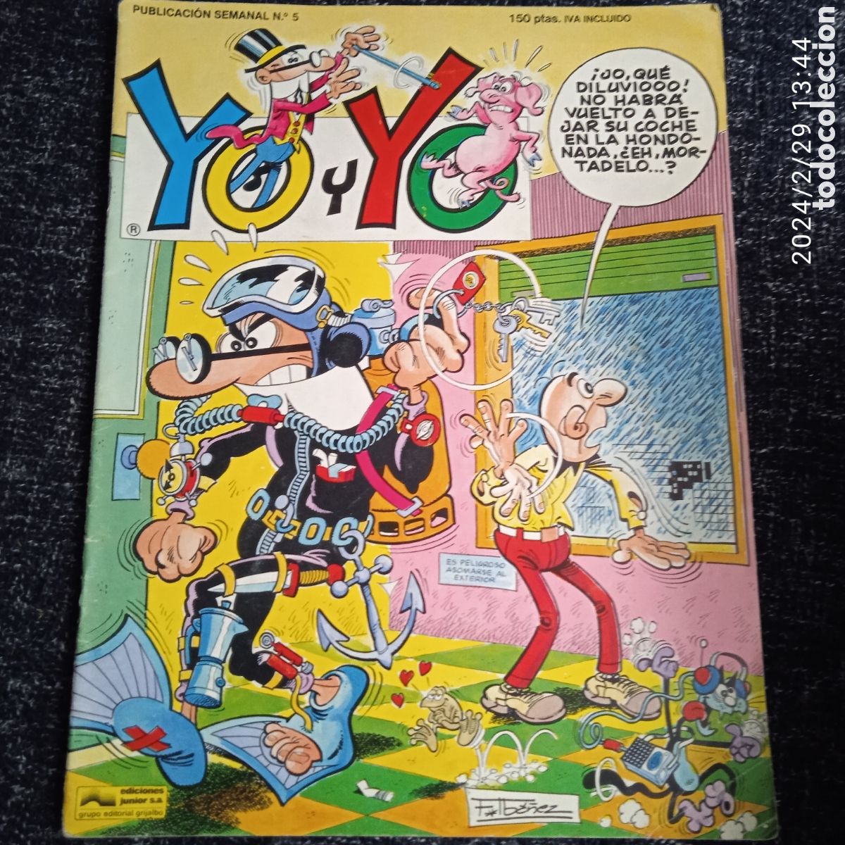 C&oacute;mics: YO Y YO N&ordm; 5 - DE LA COLECCION DE 6 NUMEROS - edita : EDICIONES B - Foto 1