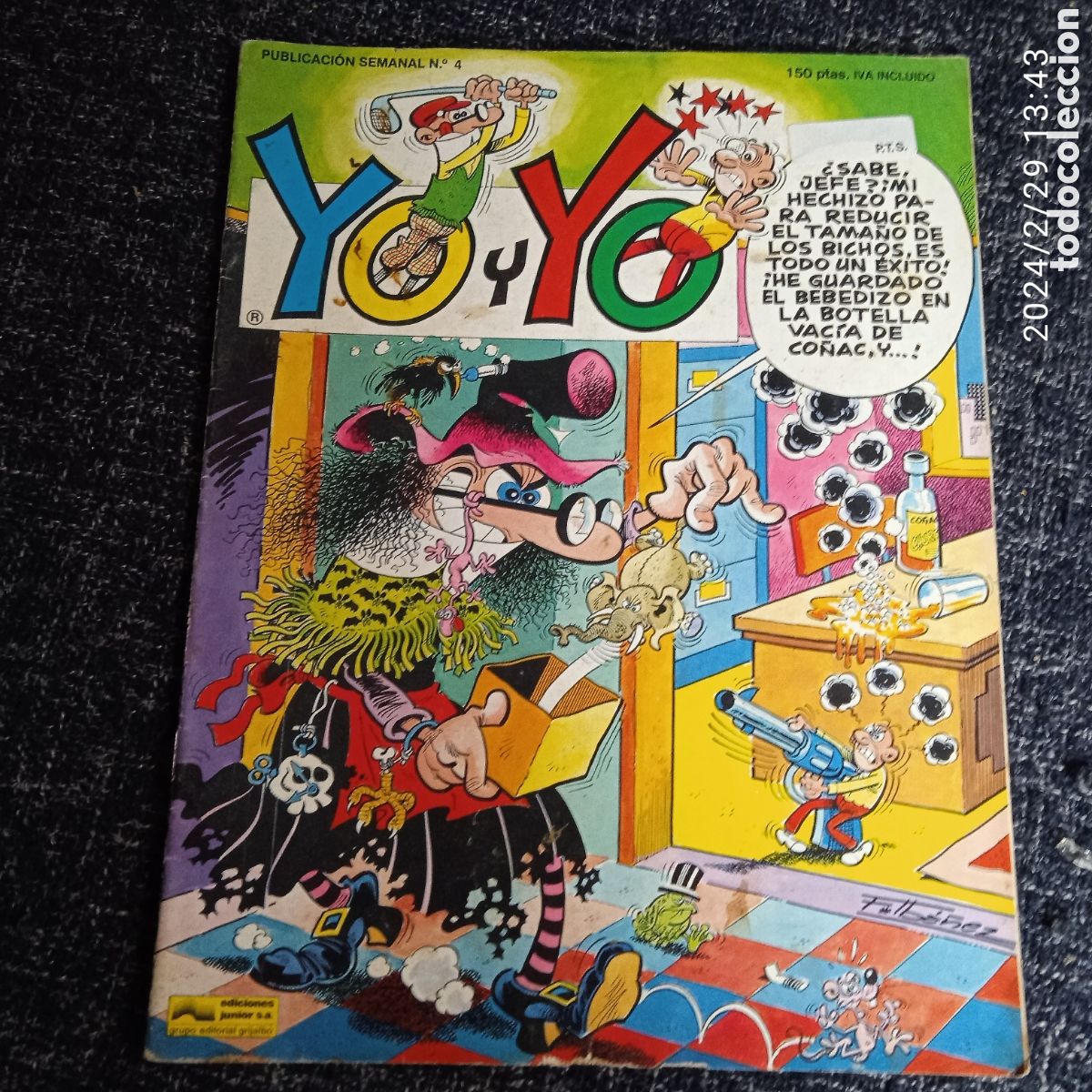 C&oacute;mics: YO Y YO N&ordm; 4 - DE LA COLECCION DE 6 NUMEROS - edita : EDICIONES B - Foto 1