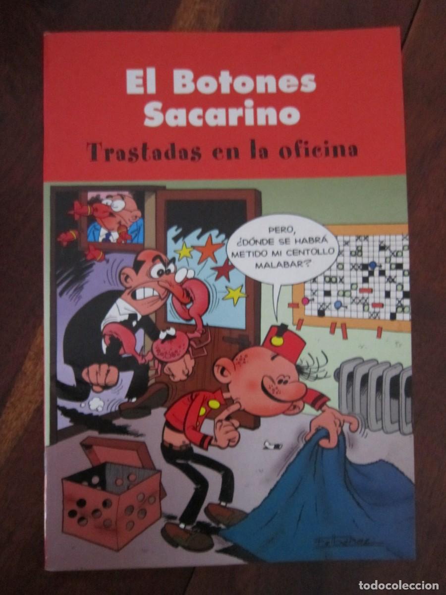C&oacute;mics: El Botones Sacarino: Trastadas en la oficina. Ediciones B, 2003. - Foto 1