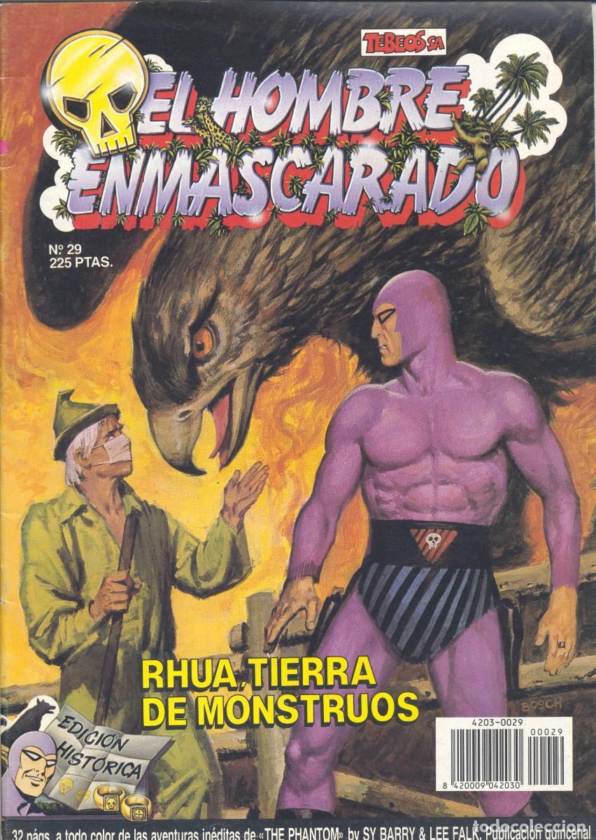 C&oacute;mics: HOMBRE ENMASCARADO 29. EDICIONES B, 1988 - Foto 1