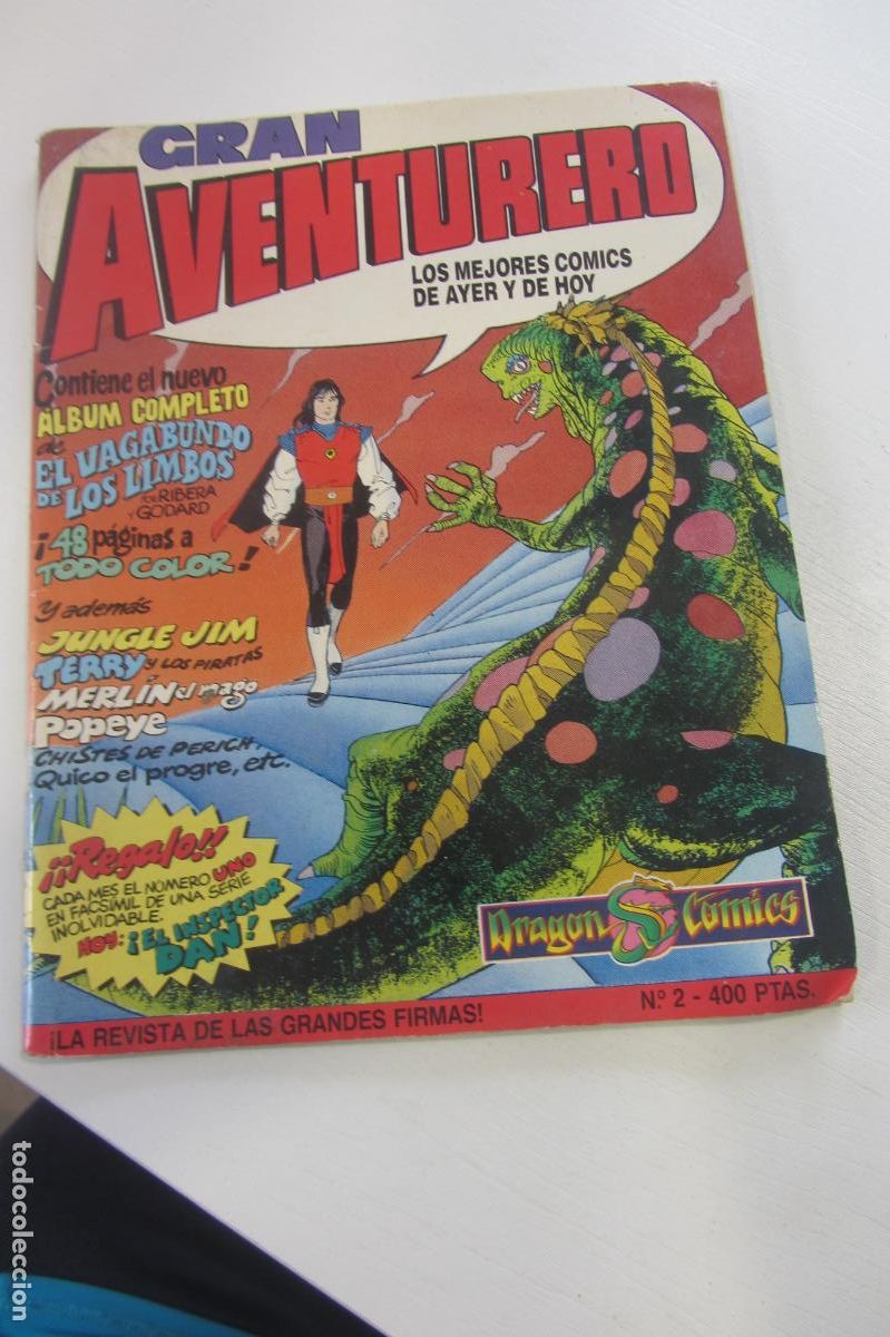 C&oacute;mics: GRAN AVENTURERO 2 - VAGABUNDO DE LOS LIMBOS -EDICIONES B arx175 - Foto 1