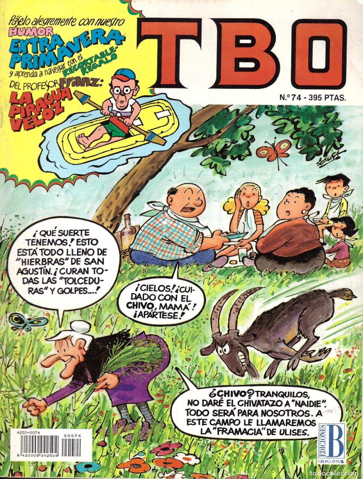 C&oacute;mics: Comic TBO, n&ordm; 74 - Ediciones B - Foto 1