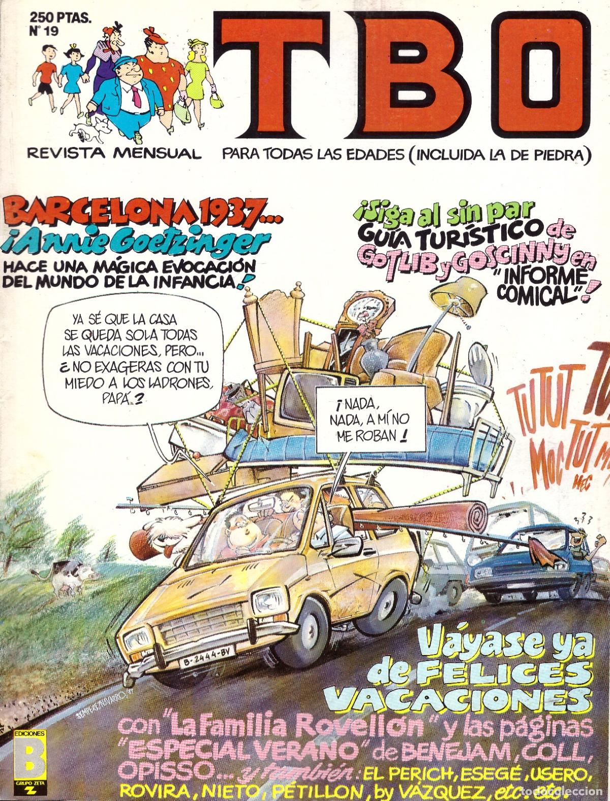 C&oacute;mics: Comic TBO, n&ordm; 19 - Ediciones B - Foto 1