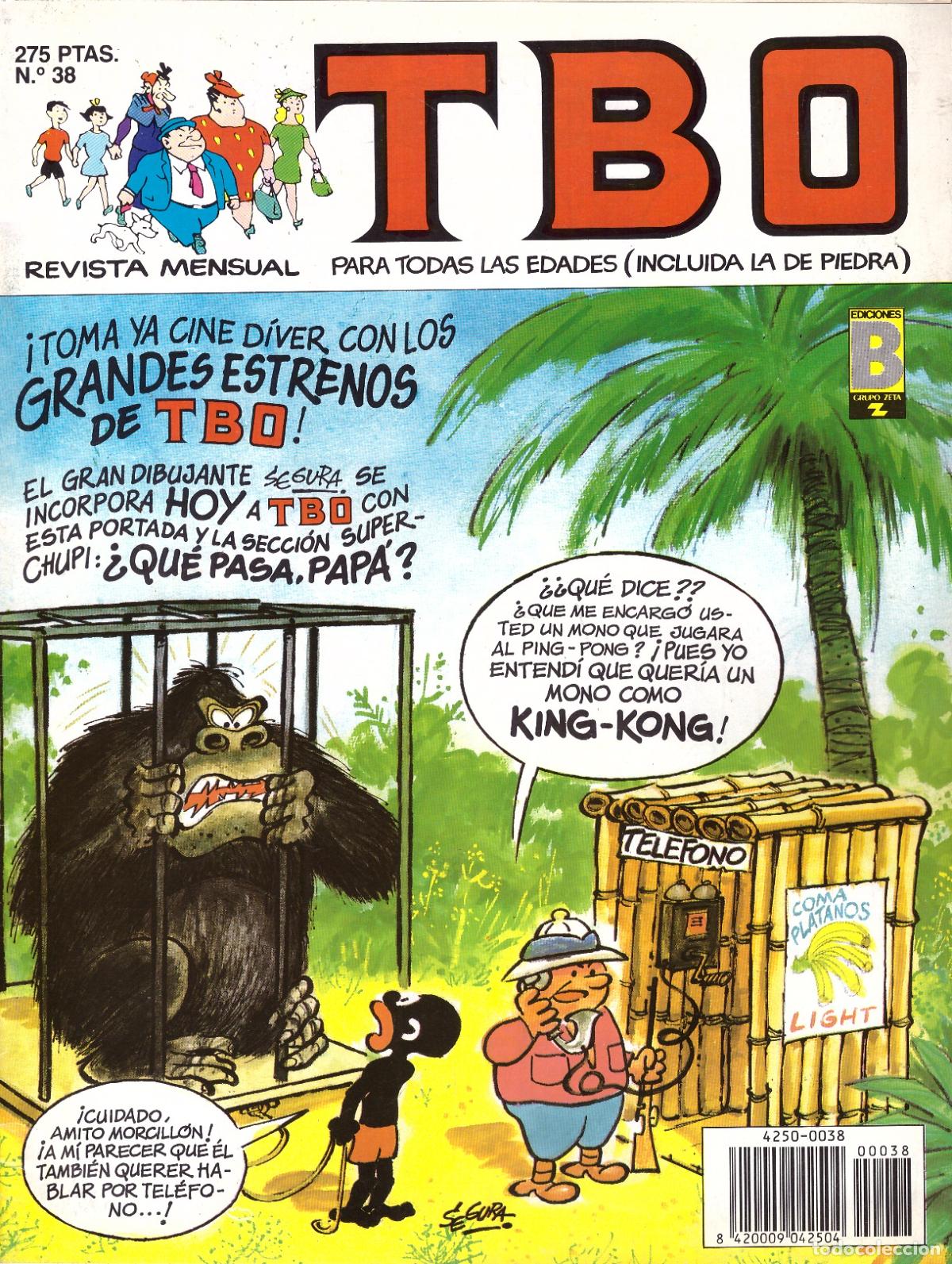 C&oacute;mics: Comic TBO, n&ordm; 38 - Ediciones B - Foto 1