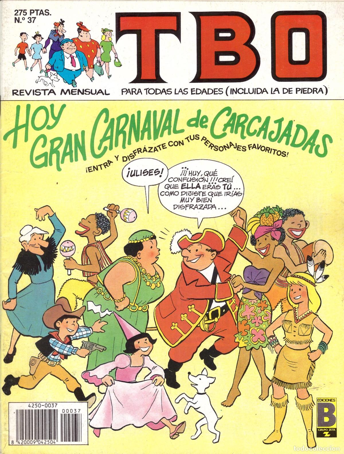 C&oacute;mics: Comic TBO, n&ordm; 37 - Ediciones B - Foto 1