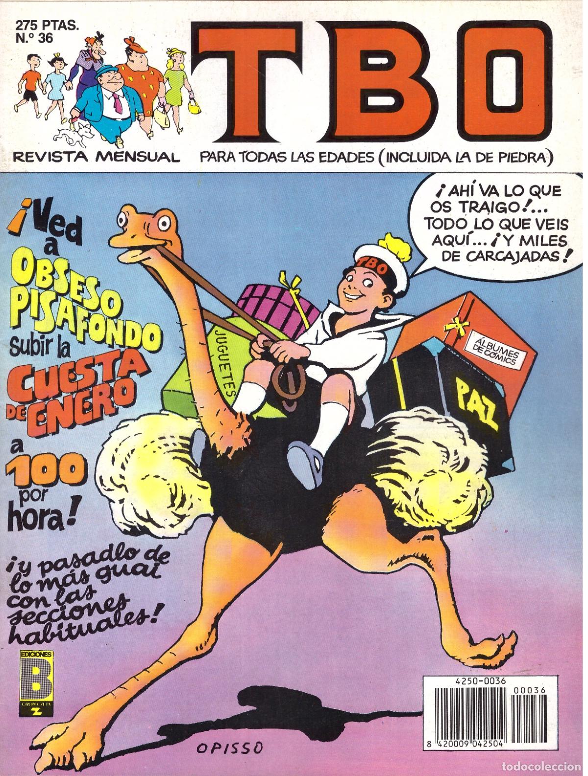 C&oacute;mics: Comic TBO, n&ordm; 36 - Ediciones B - Foto 1