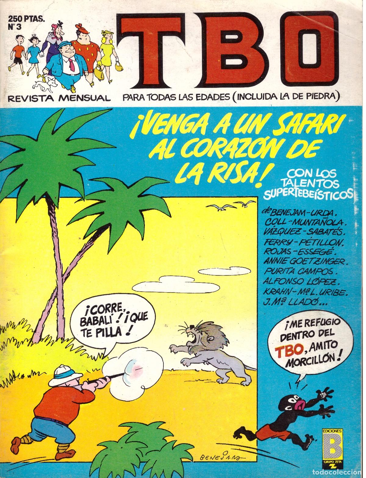 C&oacute;mics: Comic TBO, n&ordm; 3 - Ediciones B - Foto 1