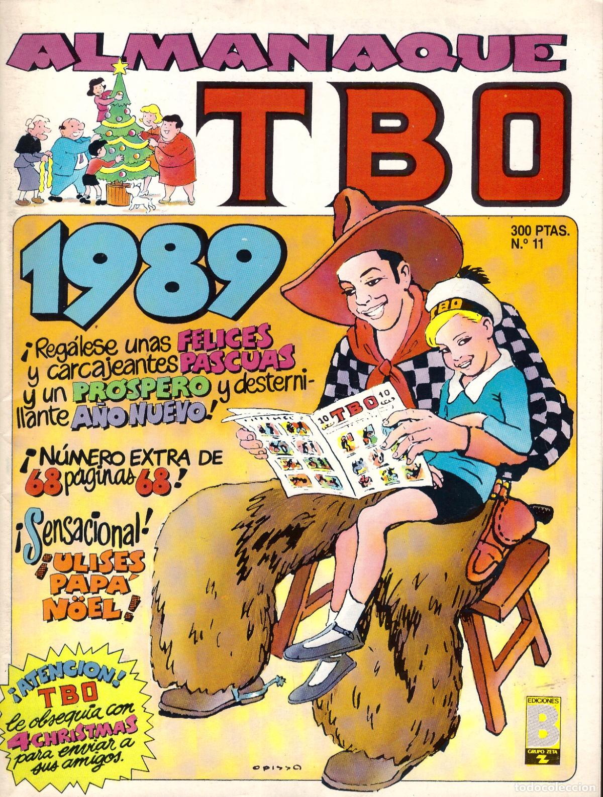C&oacute;mics: Comic TBO, n&ordm; 11: Almanaque 1989 - Ediciones B - Foto 1