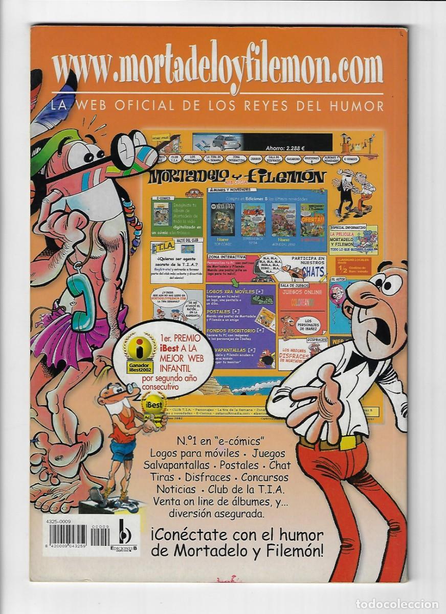 C&oacute;mics: Ediciones B. Colecci&oacute;n Ol&eacute; Mortadelo y Filem&oacute;n. 9 - Foto 2