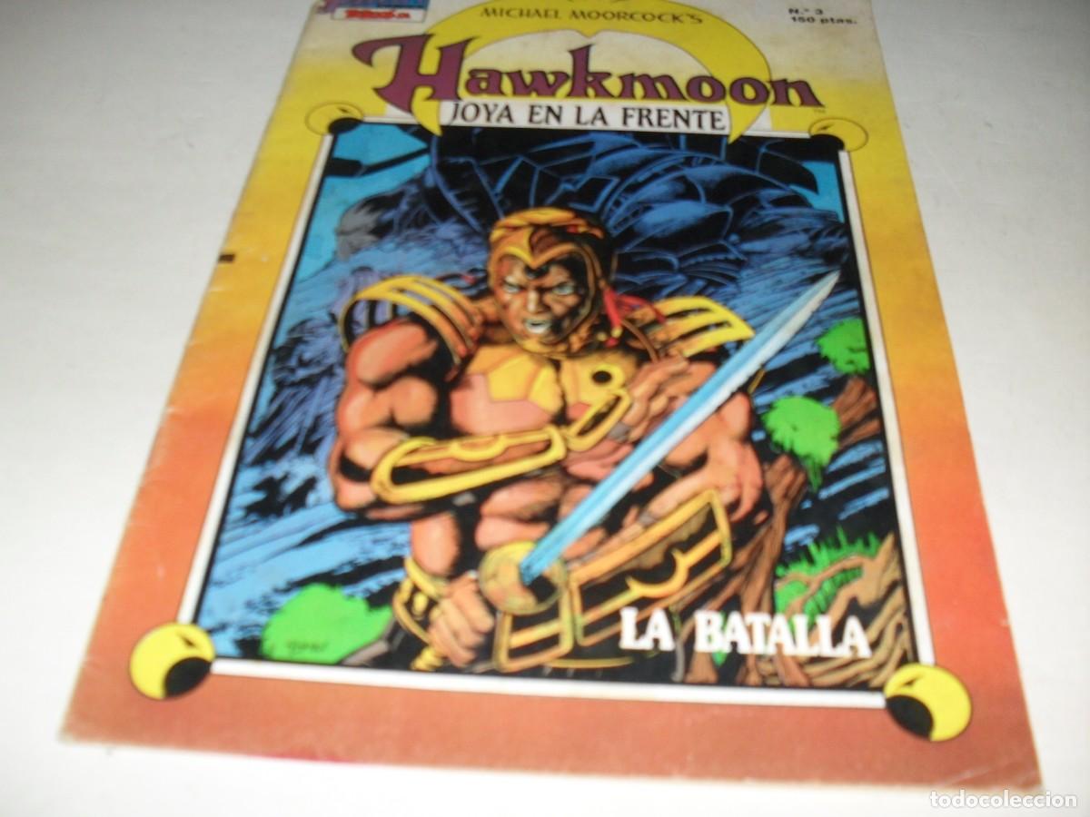 C&oacute;mics: HAWKMOOON,DE MICHAEL MORCOCK N&ordm; 3:JOYA EN LA FRENTE.EDICIONES B,1988 - Foto 1