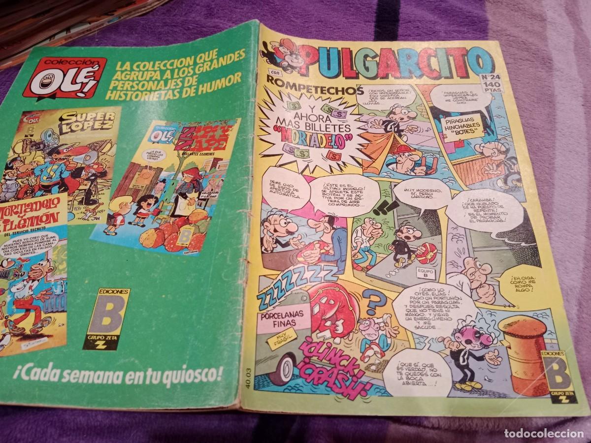 C&oacute;mics: PULGARCITO N&ordm;24 - EDICIONES B 1987 - Foto 1