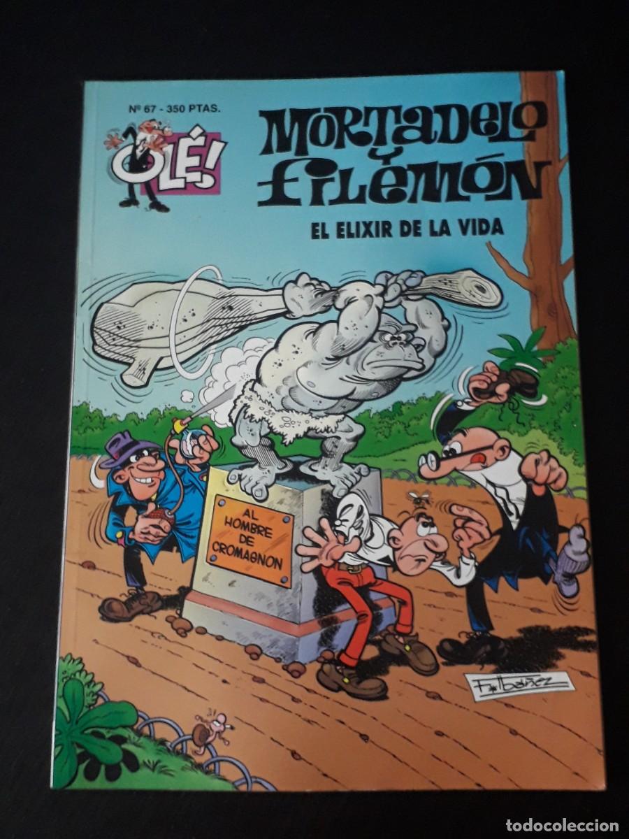 C&oacute;mics: MORTADELO Y FILEMON EL ELIXIR DE LA VIDA - COLECCION OLE N&ordm; 67 - 1&ordf; EDICION 1994 - EDICIONES B - Foto 1