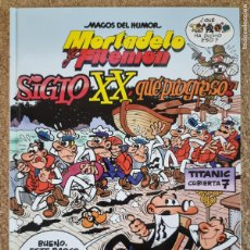 Fumetti: MAGOS DEL HUMOR 81.MORTADELO Y FILEMON.SIGLO XX QUE PROGRESO.1ª EDICION.EDICIONES B