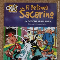 Cómics: EL BOTONES SACARINO 17.UN BOTONES MUY FINO.1ª EDICION.EDICIONES B