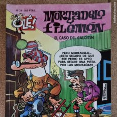 Fumetti: MORTADELO Y FILEMON 25 EL CASO DEL CALCETIN.1ª EDICION.EDICIONES B EN RELIEVE