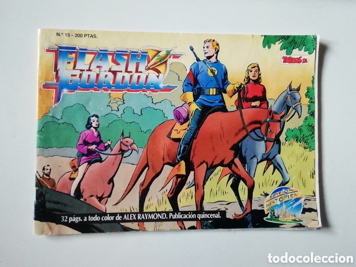 C&oacute;mics: C&Oacute;MIC FLASH GORDON N 15. TEBEOS SA. 1988 - Foto 1