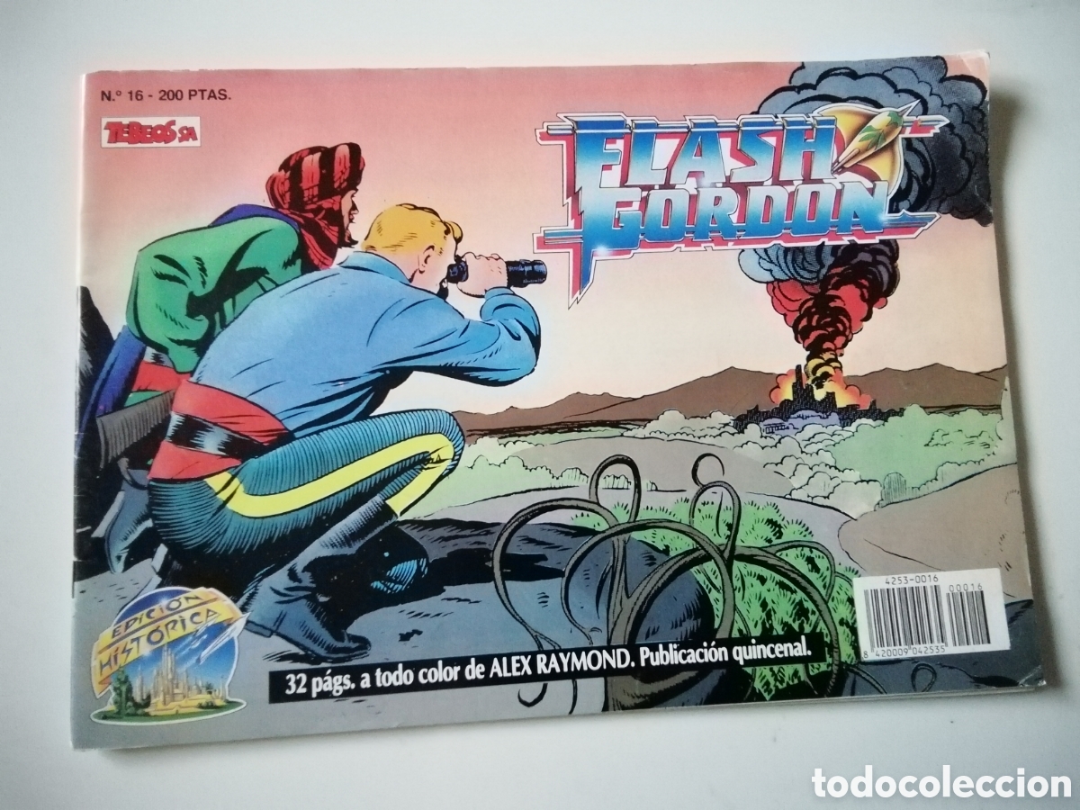C&oacute;mics: C&Oacute;MIC FLASH GORDON N 16. TEBEOS SA 1988 - Foto 1