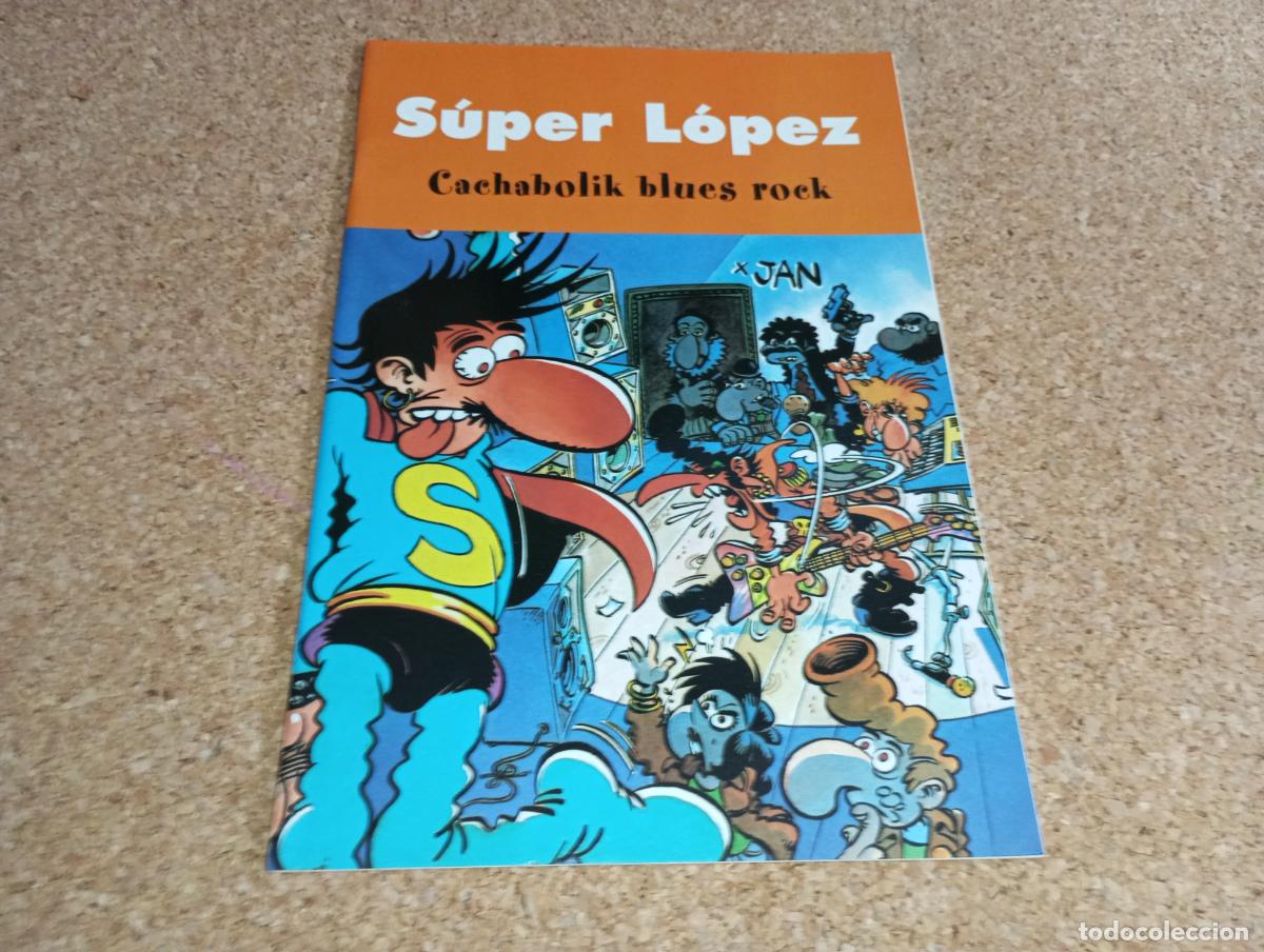 C&oacute;mics: Tebeo comic Super lopez cachabolik blues rock 2003 ediciones B - Foto 1