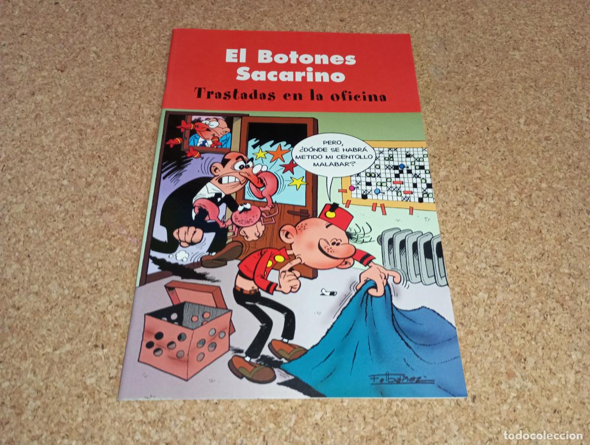 C&oacute;mics: Tebeo comic El botones sacarino Trastadas en la oficina 2003 ediciones B - Foto 1