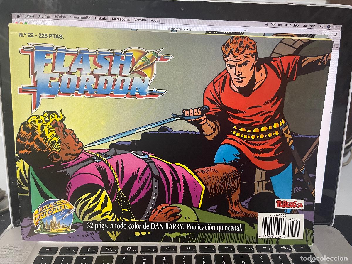 C&oacute;mics: EDICIONES B FLASH GORDON NUMERO 22 MUY BUEN ESTADO - Foto 1