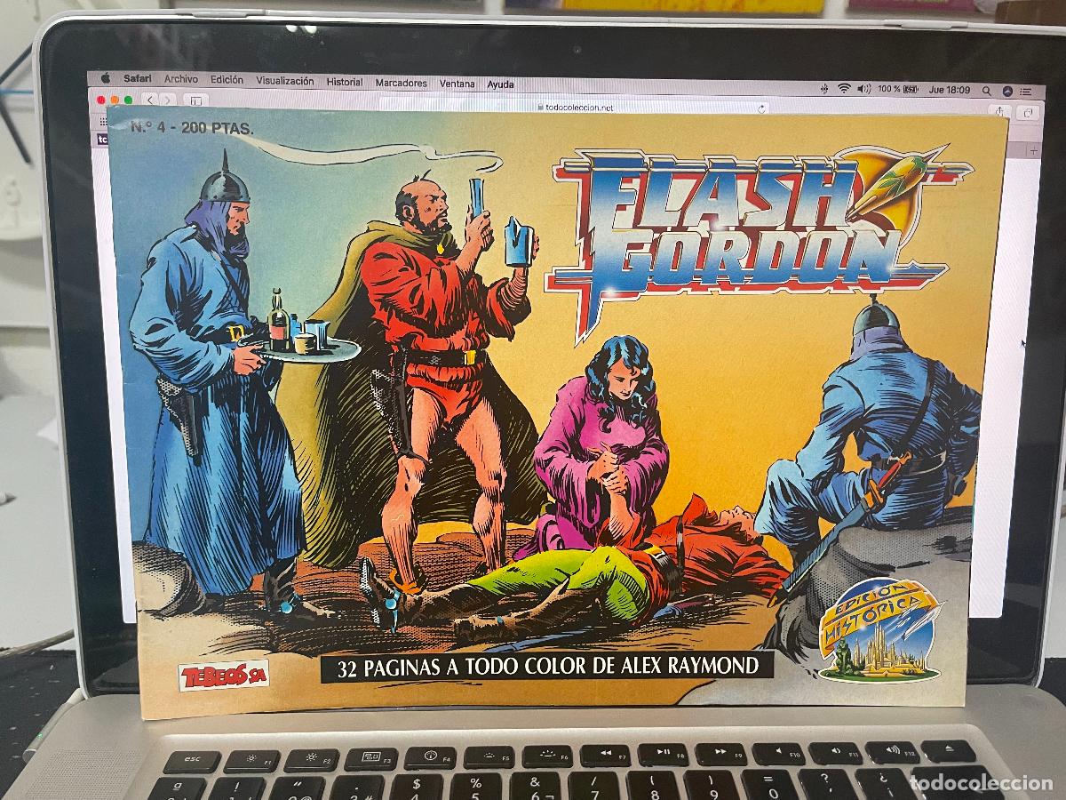 C&oacute;mics: EDICIONES B FLASH GORDON NUMERO 4 MUY BUEN ESTADO - Foto 1
