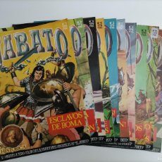 Cómics: 10 COMICS (1, 2, 3, 4, 5, 7, 8, 9, 18, 21) EL JABATO HISTÓRICA EDICIONES B 1987