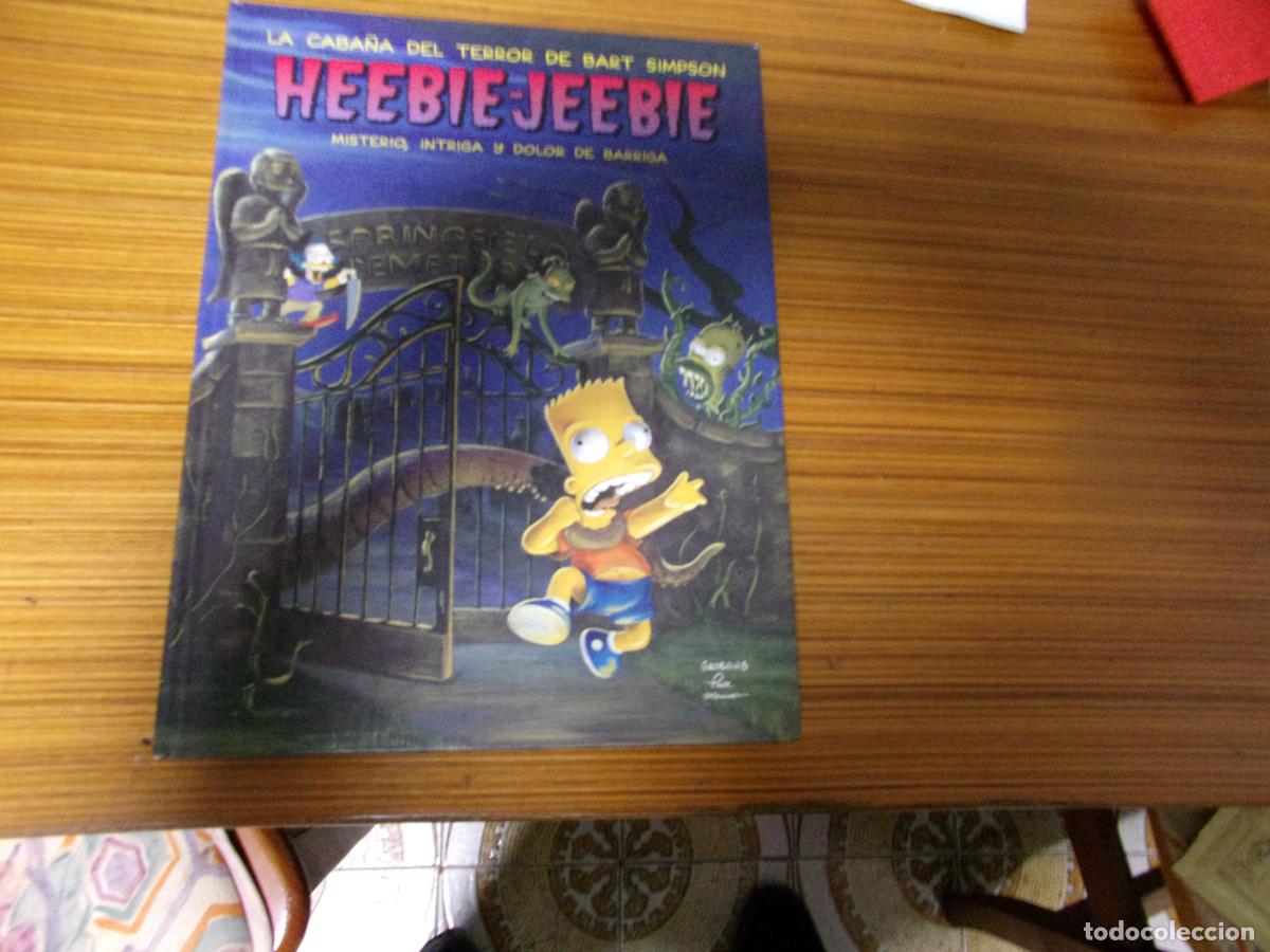 C&oacute;mics: HEEBIE- JEEBIE LA CABA&Ntilde;A DEL TERROR DE BART SIMPSON EDITA B - Foto 1