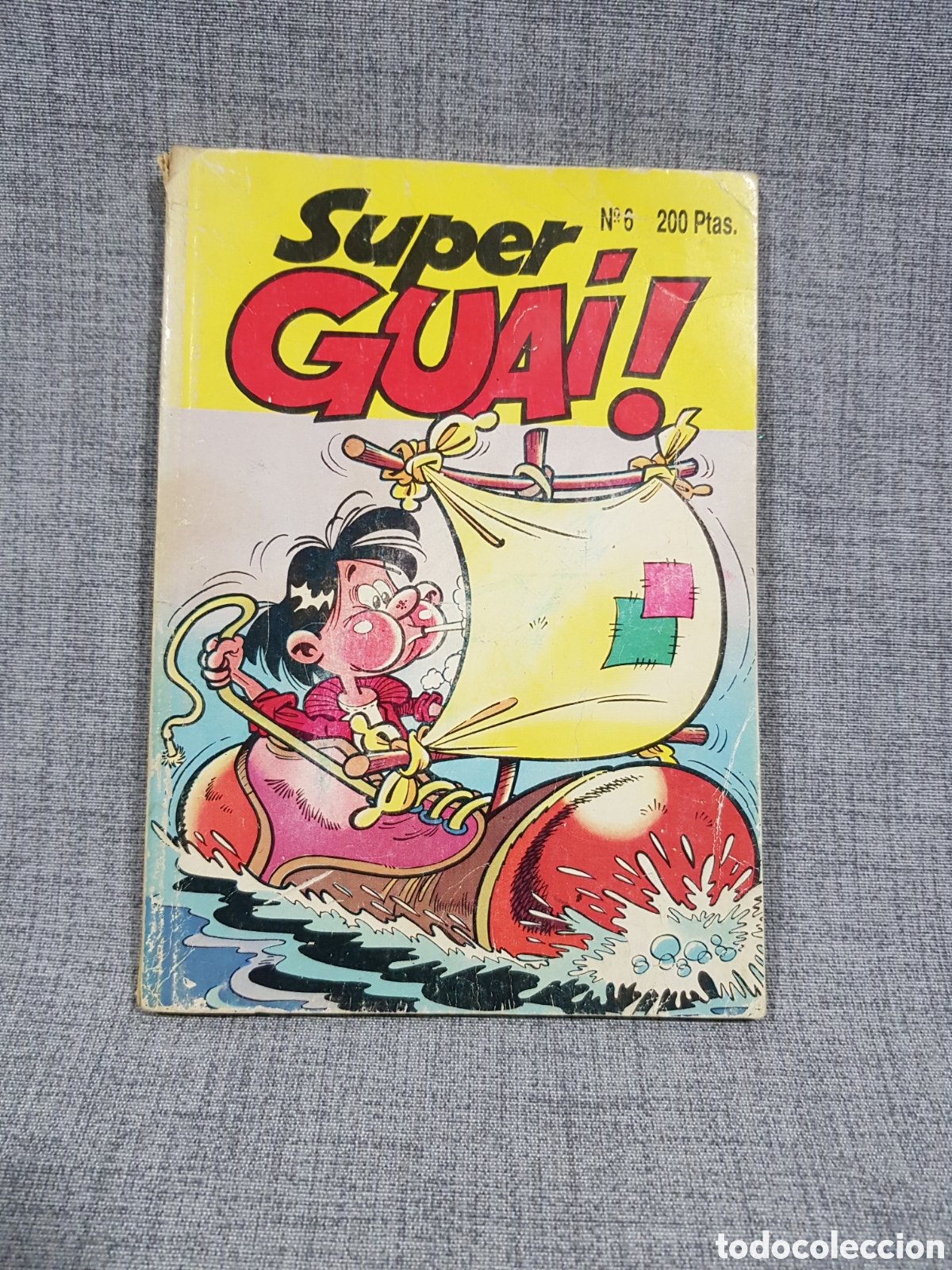 C&oacute;mics: SUPER GUAI N⁰6. EDICIONES B. A&Ntilde;O 1991 - Foto 1