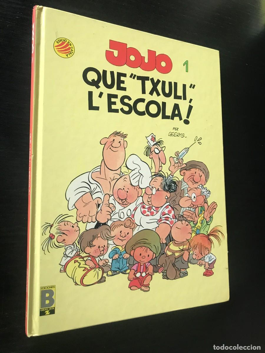 C&oacute;mics: JOJO 1 QUE TXULI L&acute;ESCOLA - EDICIONES B - COMIC 1&ordf; ED. 1990 - CATALAN CATALA - Foto 2