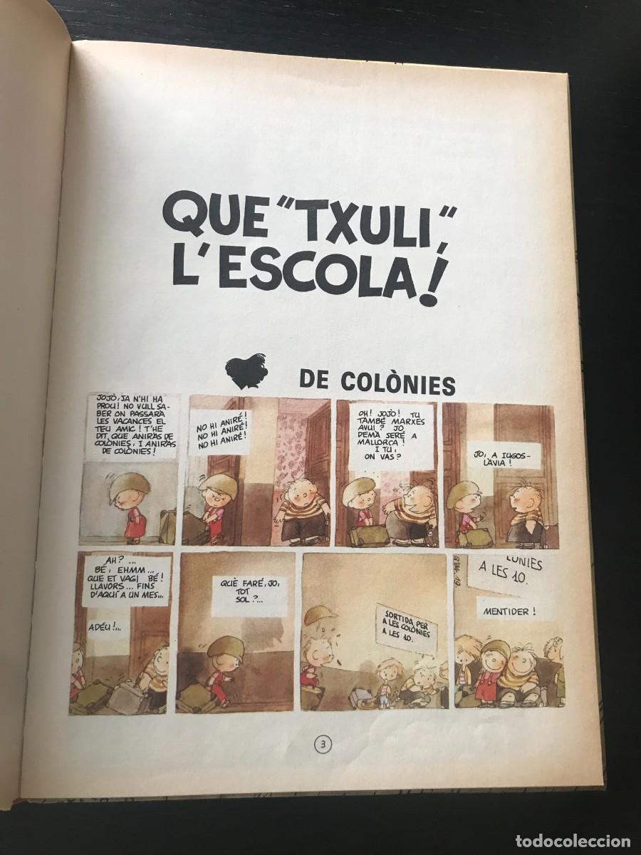 C&oacute;mics: JOJO 1 QUE TXULI L&acute;ESCOLA - EDICIONES B - COMIC 1&ordf; ED. 1990 - CATALAN CATALA - Foto 5