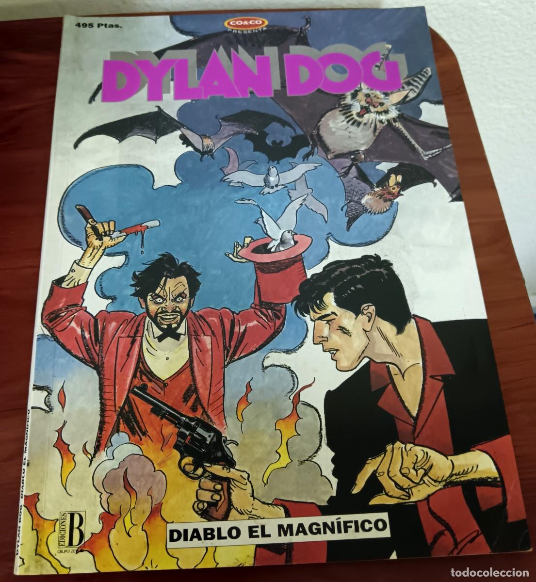 C&oacute;mics: DYLAN DOG N&ordm; 4 DIABLO EL MAGN&Iacute;FICO EDICIONES B MAYO 1994 - Foto 1