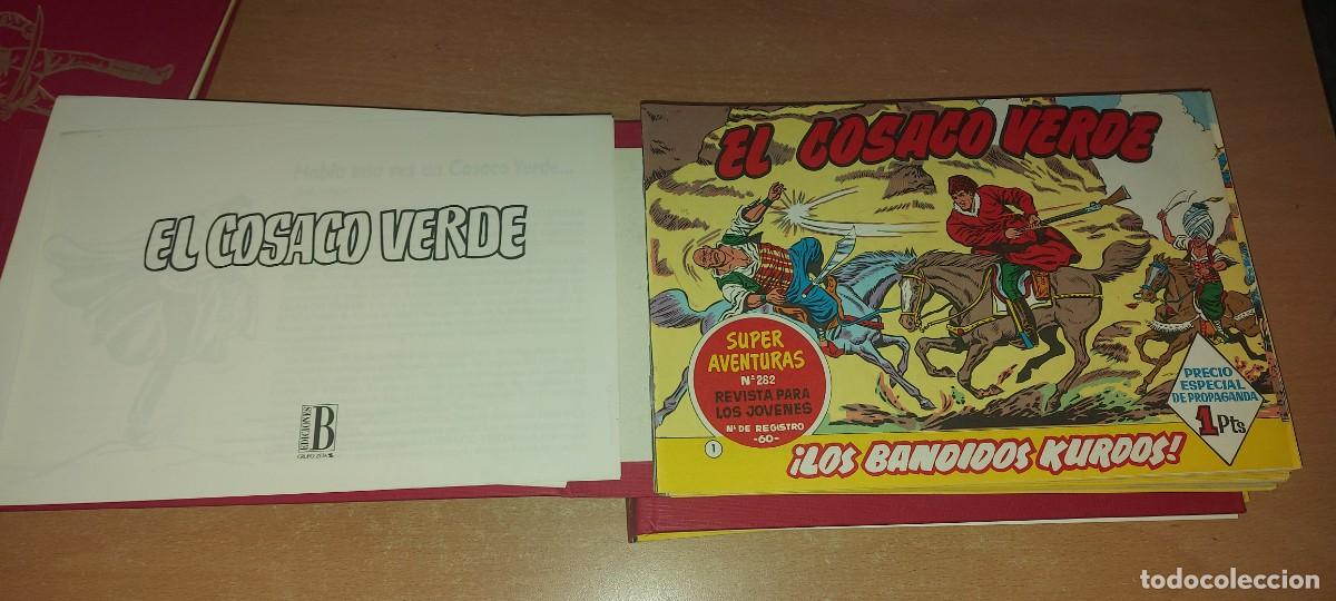 C&oacute;mics: 3 tomos EL COSACO VERDE ED. B SIN ENCUADERNAR 108 COMICS - Foto 5