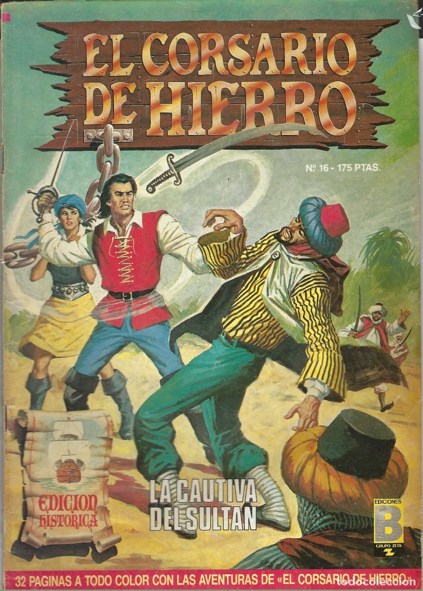C&oacute;mics: EL CORSARIO DE HIERRO N&ordm; 16, EDICIONES B - Foto 1