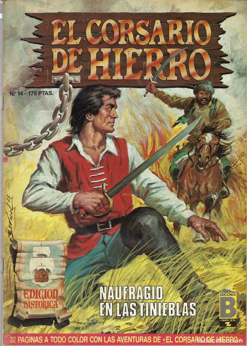 C&oacute;mics: EL CORSARIO DE HIERRO N&ordm; 14, EDICIONES B - Foto 1