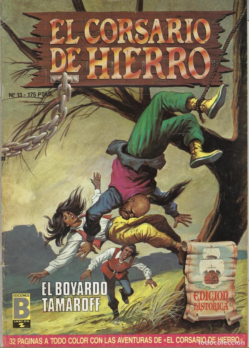 C&oacute;mics: EL CORSARIO DE HIERRO N&ordm; 13, EDICIONES B - Foto 1