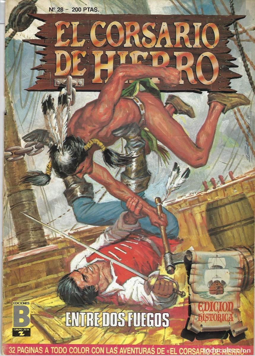 C&oacute;mics: EL CORSARIO DE HIERRO N&ordm; 28, EDICIONES B - Foto 1