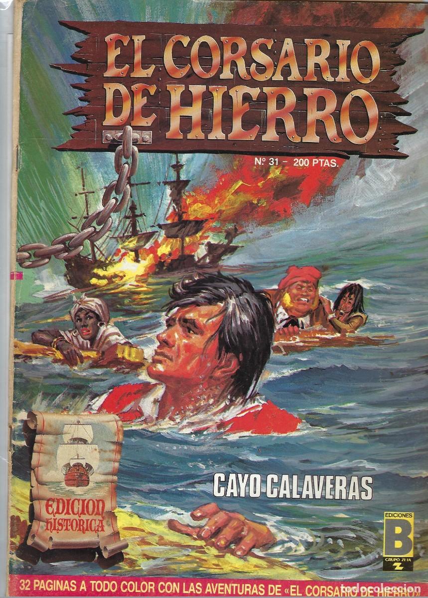 C&oacute;mics: EL CORSARIO DE HIERRO N&ordm; 31, EDICIONES B - Foto 1