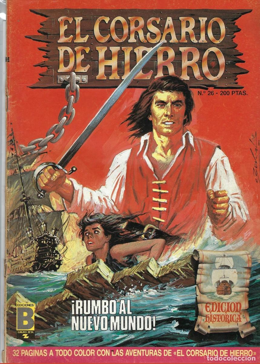 C&oacute;mics: EL CORSARIO DE HIERRO N&ordm; 26, EDICIONES B - Foto 1