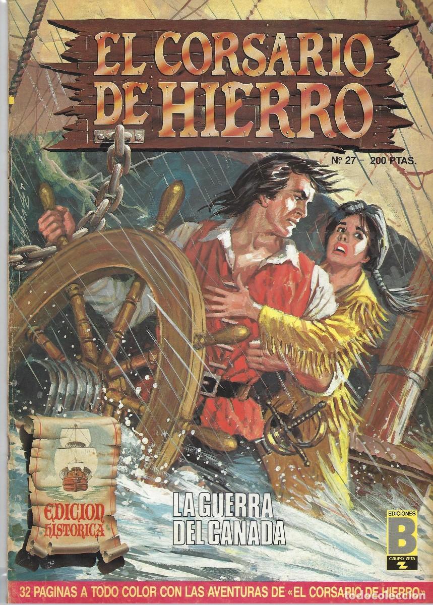 C&oacute;mics: EL CORSARIO DE HIERRO N&ordm; 27, EDICIONES B - Foto 1