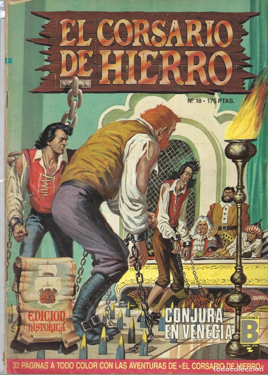C&oacute;mics: EL CORSARIO DE HIERRO N&ordm; 18, EDICIONES B - Foto 1