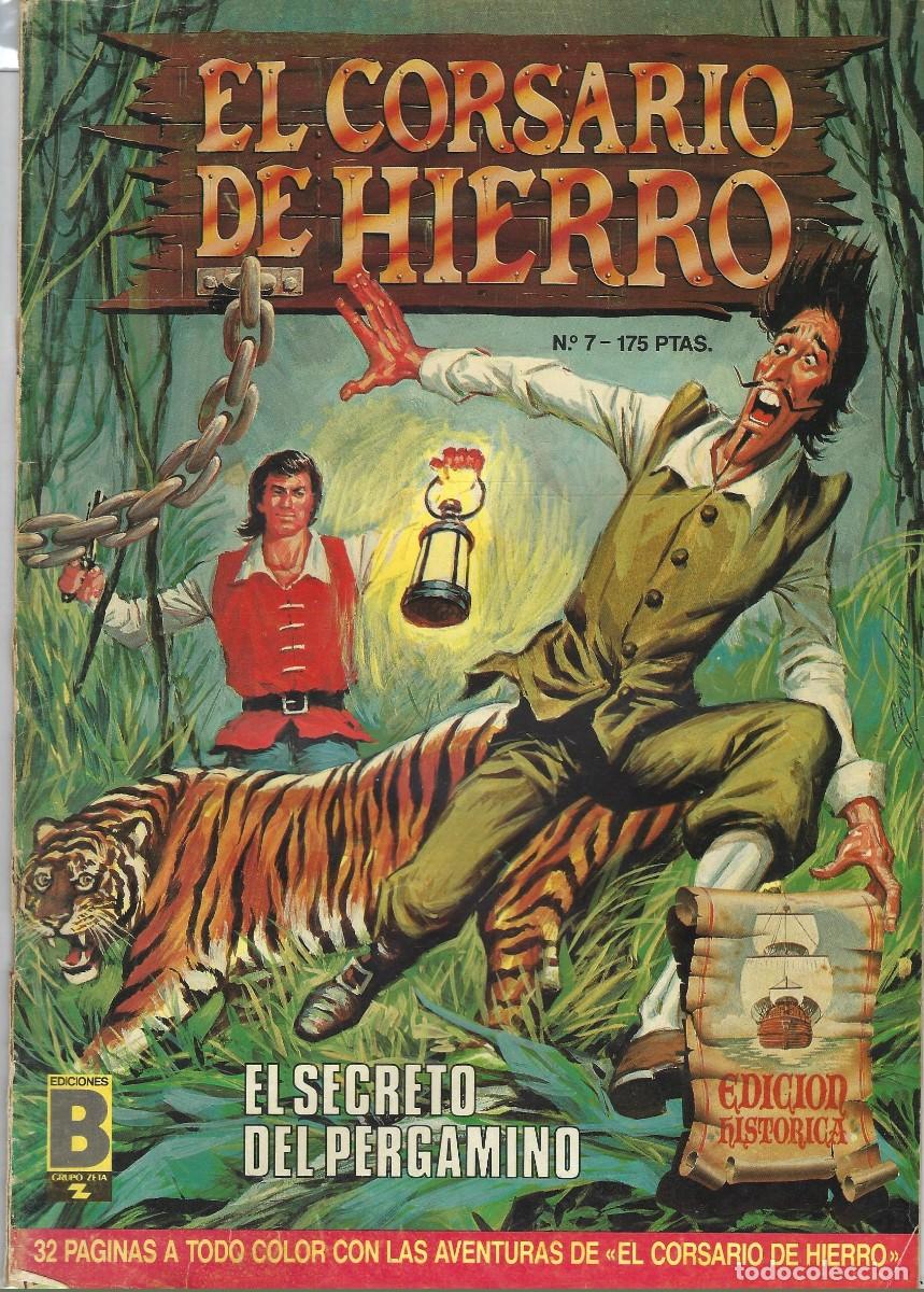C&oacute;mics: EL CORSARIO DE HIERRO N&ordm; 7, EDICIONES B - Foto 1