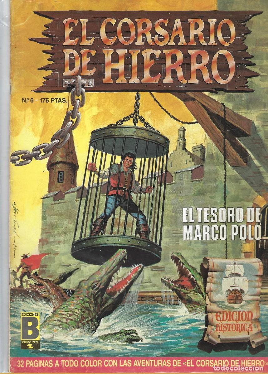 C&oacute;mics: EL CORSARIO DE HIERRO N&ordm; 6, EDICIONES B - Foto 1