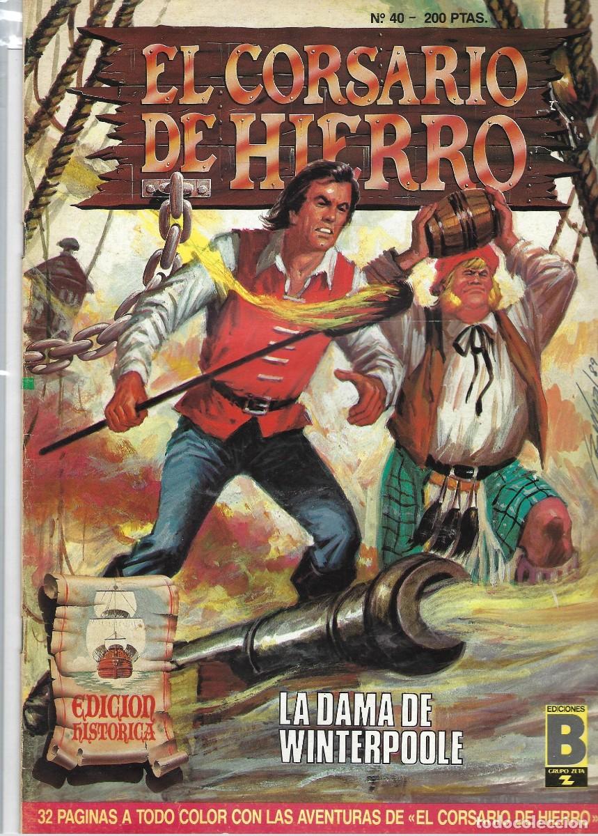 C&oacute;mics: EL CORSARIO DE HIERRO N&ordm; 40, EDICIONES B - Foto 1