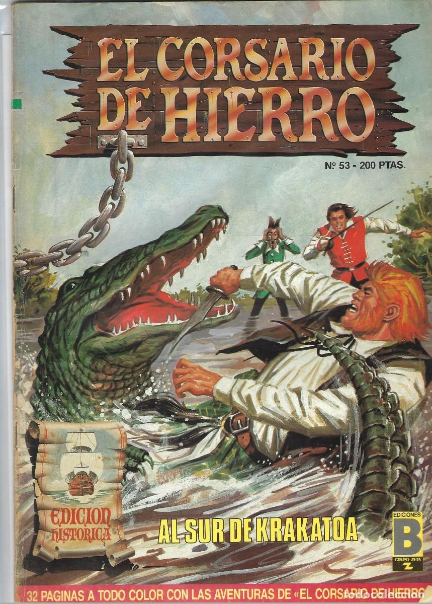 C&oacute;mics: EL CORSARIO DE HIERRO N&ordm; 53, EDICIONES B - Foto 1