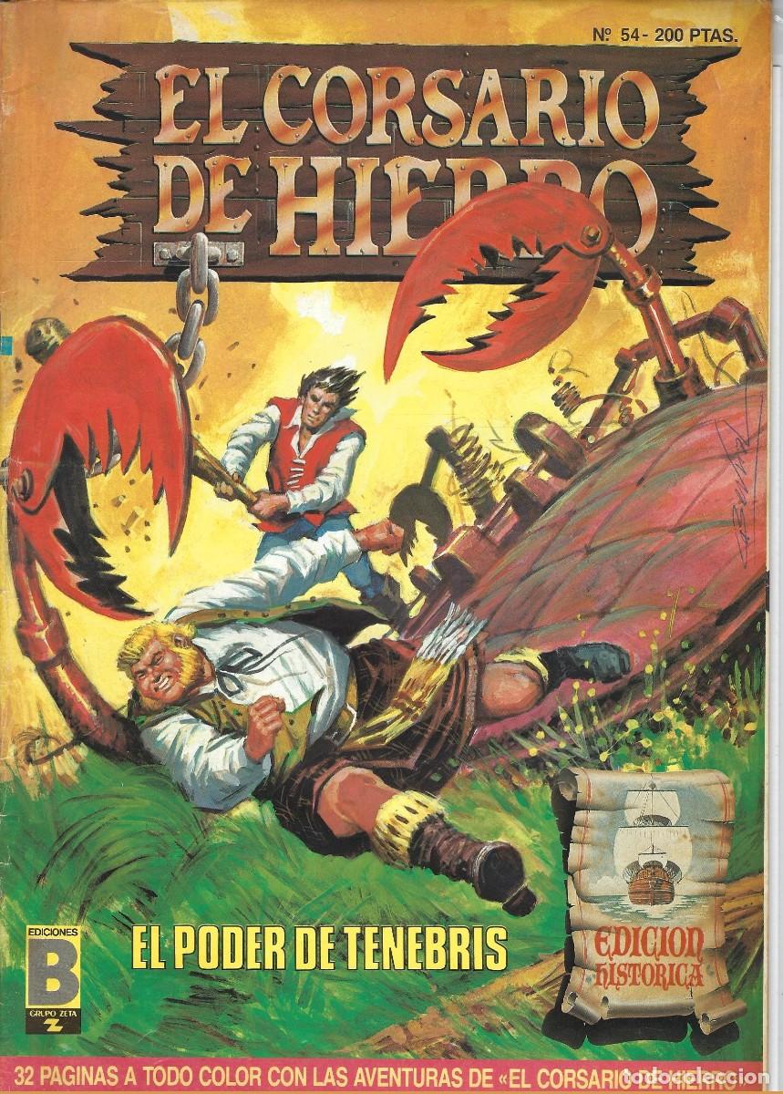 C&oacute;mics: EL CORSARIO DE HIERRO N&ordm; 54, EDICIONES B - Foto 1