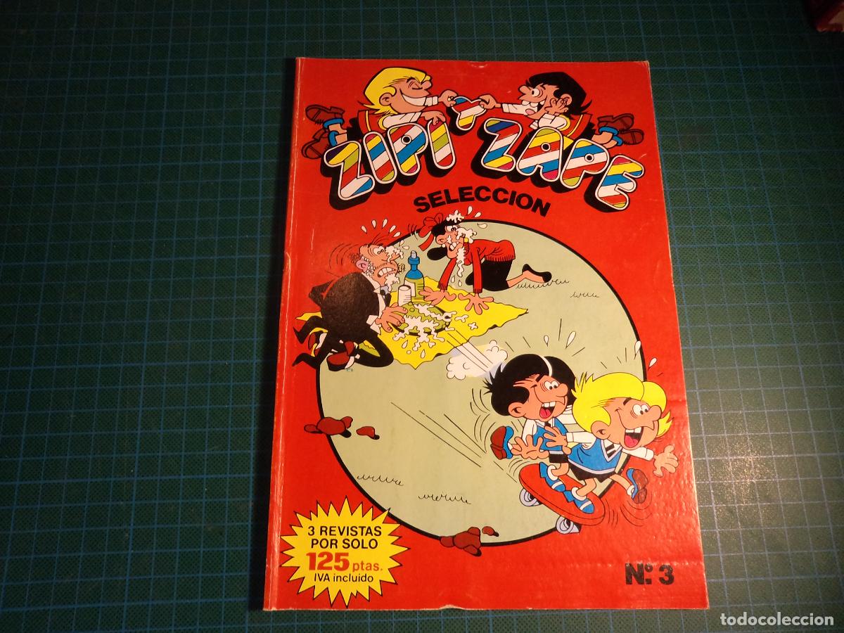 C&oacute;mics: Zipi y Zape selecci&oacute;n n&ordm; 3. Ediciones B. Retapado con 3 ejemplares. - Foto 1